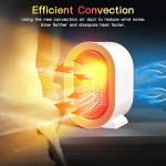 Timiyou Silent Electric Heater with Thermostat