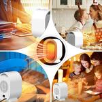 Timiyou Silent Electric Heater with Thermostat