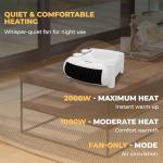 EPISENT 2kW Dual Heat Fan Heater