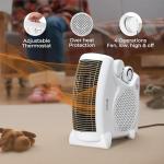EPISENT 2kW Dual Heat Fan Heater