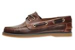 Jim Boomba Mahogany Brown Deck Shoes for Men