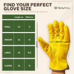 NickyPicky Tough Thorn-Proof Gardening Gloves