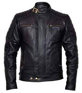 Charlie LONDON Vintage Brown Leather Jacket for Men
