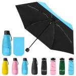 Vicloon Compact Mini Travel Umbrella with UPF50+ Protection