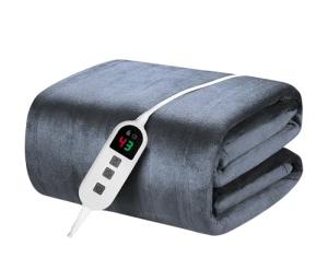 Elytsemoh Electric Blanket with 10 Heat Settings