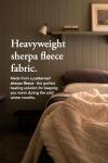 Ocoee Luxury Heated Sherpa Blanket, 6 Heat Settings