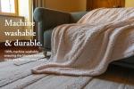 Ocoee Luxury Heated Sherpa Blanket, 6 Heat Settings