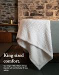 Ocoee Luxury Heated Sherpa Blanket, 6 Heat Settings