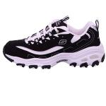 Skechers Women's D'lites Trainers - Black & White