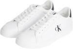 Calvin Klein Men's Cupsole Trainers, Bright White/Black