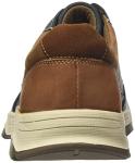 Hush Puppies Men's Finley Leather Shoes - Orange/Black