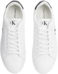 Calvin Klein Men's Cupsole Trainers, Bright White/Black