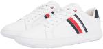 Tommy Hilfiger White Leather Low Top Trainers