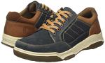 Hush Puppies Men's Finley Leather Shoes - Orange/Black