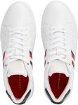 Tommy Hilfiger White Leather Low Top Trainers