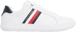 Tommy Hilfiger White Leather Low Top Trainers