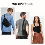 OSOCE Anti Theft Men's Sling Bag for Travel