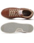 Comfy Brown Leather Casual Shoes for Men