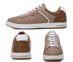 ARRIGO BELLO Men's Casual Sneakers - Size 9 Brown