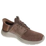 Skechers Slip-On Shoes for Men, Dark Brown
