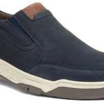 Hush Puppies Men's Fletcher Sneakers, Navy/Tan
