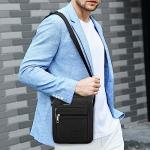 Casual Green Crossbody Bag with Multi Pockets