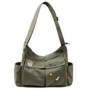 Captain Blues Denim Large Messenger Bag for Women