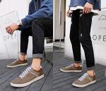 ARRIGO BELLO Men's Casual Sneakers - Size 9 Brown