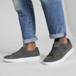 PUMA Smash V2 Trainers in Castlerock Black