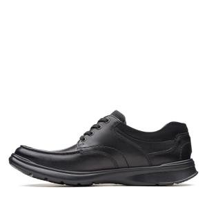 Clarks Men's Black Cotrell Edge Oxfords, Size 10