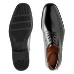 Clarks Men's Black Leather Oxford Shoes, Size 9