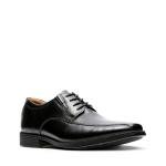 Clarks Men's Black Leather Oxford Shoes, Size 9