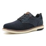 Men's Classic Blue Lace-up Oxfords Sneakers