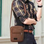 Casual Green Crossbody Bag with Multi Pockets