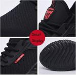 Lightweight Steel Toe Trainers for Work - Black