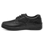 Hobos Black Lace-Up Shoes for Men, Size 6