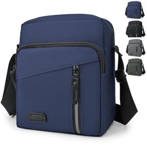 Men's Waterproof Crossbody Shoulder Bag - Casual Style