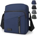 Men's Waterproof Crossbody Shoulder Bag - Casual Style