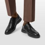 Bruno Marc Men's Black Lace-Up Oxfords Size 11