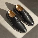 Bruno Marc Men's Black Lace-Up Oxfords Size 11