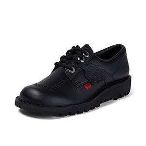 Kickers Men's Kick Lo Leather Shoes - Black