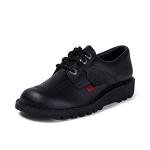 Kickers Men's Kick Lo Leather Shoes - Black