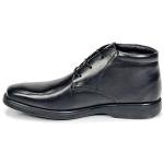 Geox Men's Brayden Waterproof Black Shoes, Size 8