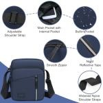 Men's Waterproof Crossbody Shoulder Bag - Casual Style