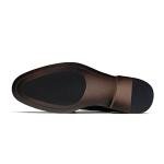 Bruno Marc Men's Classic Black Leather Oxfords