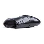 Men's Black Oxford Derby Shoes - Classic Style