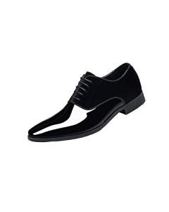 Men's Classic Leather Lace-Up Dress Shoes