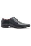 Thomas Crick Men's Stylish Derby Shoes - Black/Tan