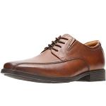 Clarks Men's Oxford Shoes in Dark Tan