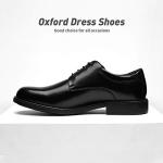 Bruno Marc Black Brogue Dress Shoes, Size 9.5W